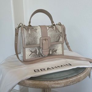Brahmin Mini Francine Pear Louis satchel